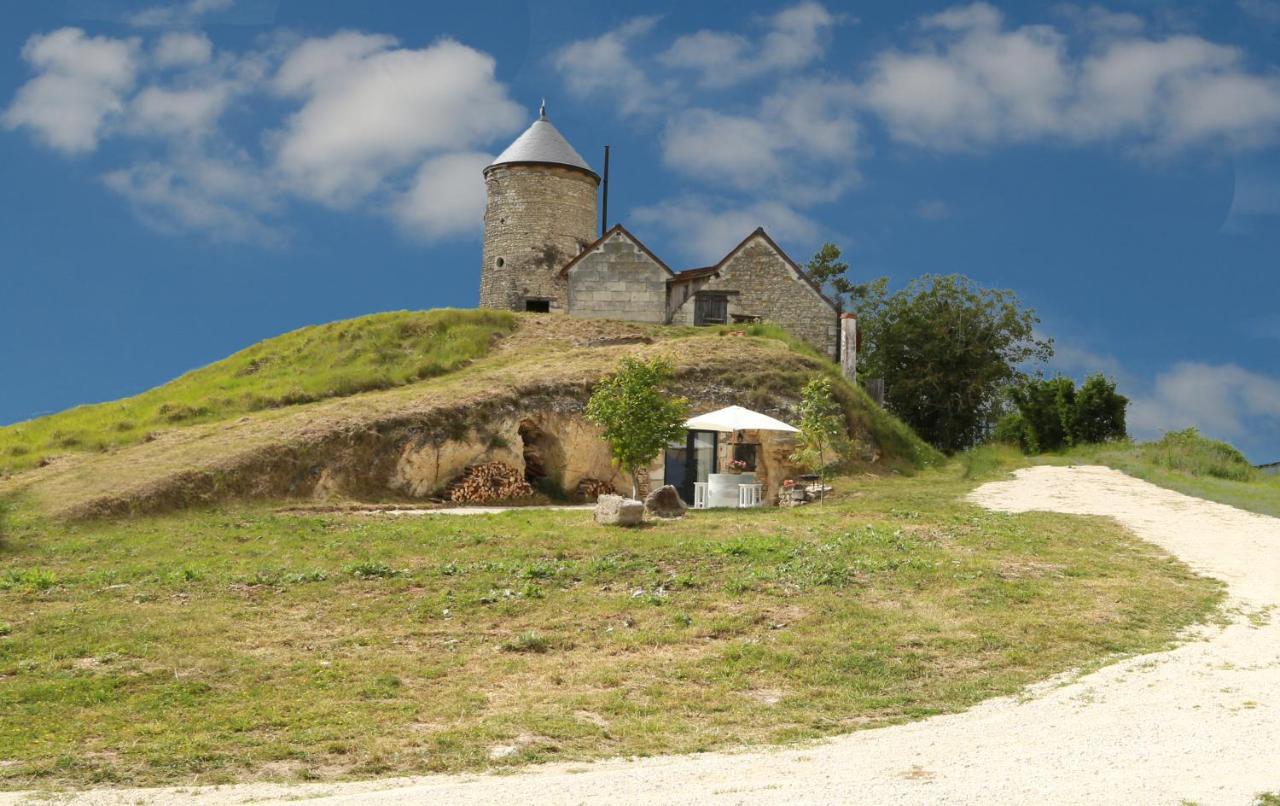 누와예-쉬르-셰르 Le Moulin De La Motte Baudoin 빌라 외부 사진